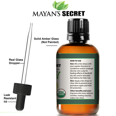 Amla oil for hair growth Virgin Organic USDA Certified