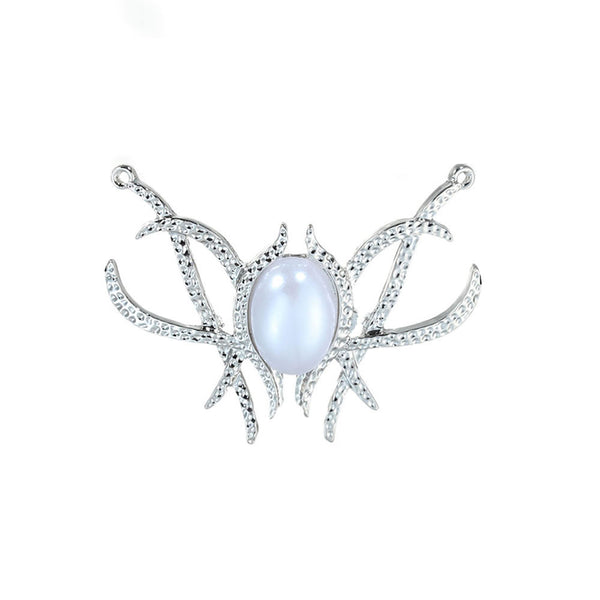 Royal Elven Galadriel Pendant with Acrylic Pearl Imitation
