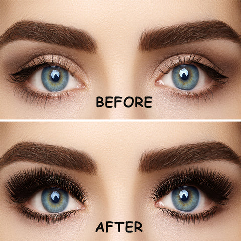 Magnetic Eyelashes with Eyeliner -Magnetic Eyeliner and Lashes Kit Eyelashes Natural Look Reusable False Lashes 5 Pairs