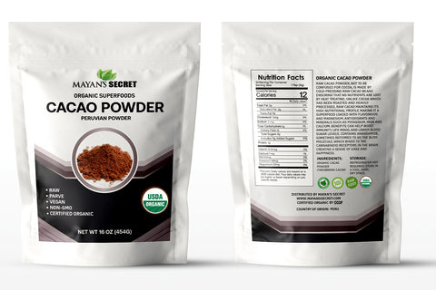 Superfoods Raw Organic Cacao Powder, 1 Lb - Raw | Keto | Vegan