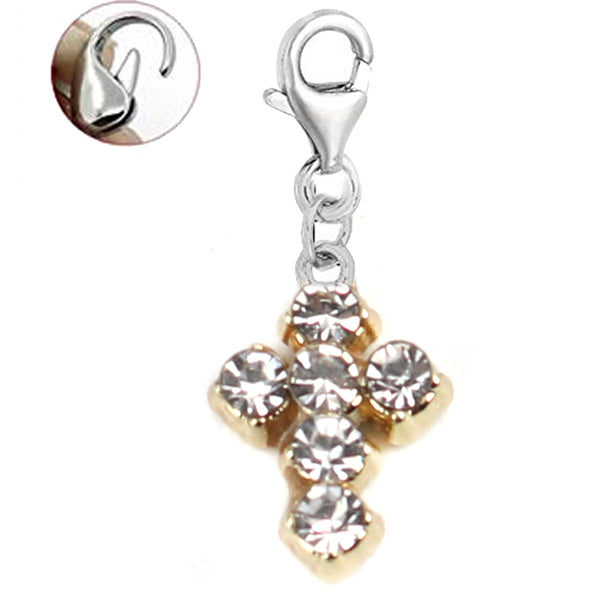 Sexy Sparkles Clip on Charms for Bracelets Year 2020 Lobster Clasp Charm