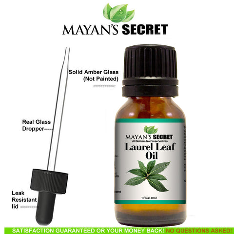Laurel Leaf Essential Oil (100% Pure -Best Therapeutic Grade Essential Oil - 30 ml(1 oz)