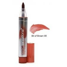Sexy Sparkles Lipstain 85 Bit Of Brown Maybelline Color Sensational.