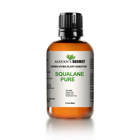 Squalane Oil Moisturizer with 100% Pure Plant Derived Squalane for Face, Body, Skin and Hair - Face Oil 1 fl. oz.