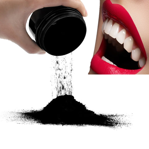 Sexy Sparkles Tooth Whitener, Teeth Whitening Activated Charcoal Powder Natural Organic Whitens Stained Teeth